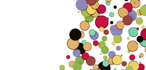  Sky confetti flying in the sky during Pride parade