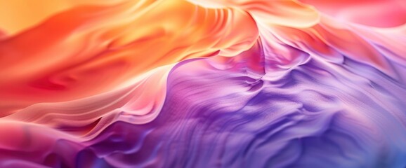 Obraz premium Abstract Waves Of Color From A Football Pass With Copy Space, Football Background