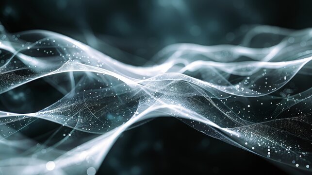 An abstract exploration background with interconnected lines and shapes. The minimalist approach ensures that the focus remains on the sense of discovery and the unknown.