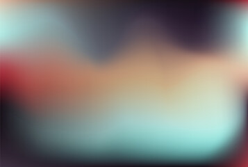 Cherry cream sea advertisement presentation cover mockup. Modern business design. Red azure beige aquamarine gradient. Abstract foxy ivory blue notebook canva. Blush pearl alabaster navy background.