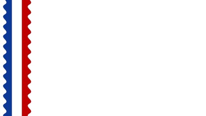 Bastille Day, French National Day background illustration with the flag of France