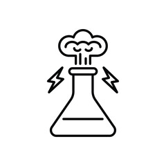 Chemical Reaction vector icon