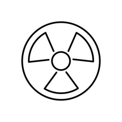 Nuclear vector icon