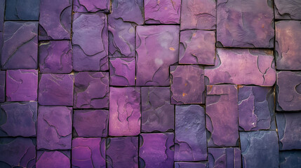 Fundo de textura de padrão de parede de tijolo roxo