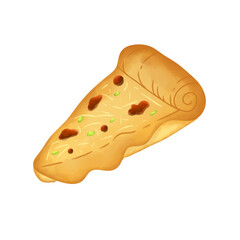 illustration of a pizza 