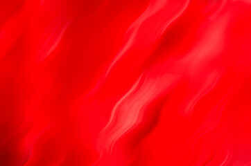 Abstract stripes texture on red background. brush stroke wavy design.