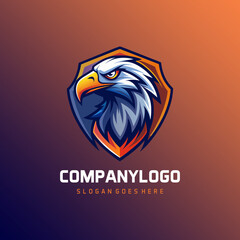 a logo for an eagle company that says  company .