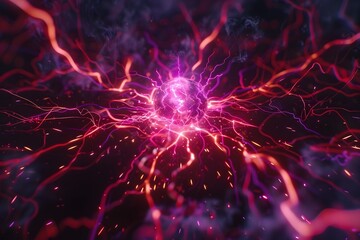 Intense Electrical Discharge in Vibrant Plasma Explosion