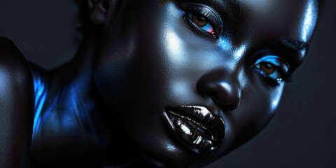 Fashion Portrait of African Woman