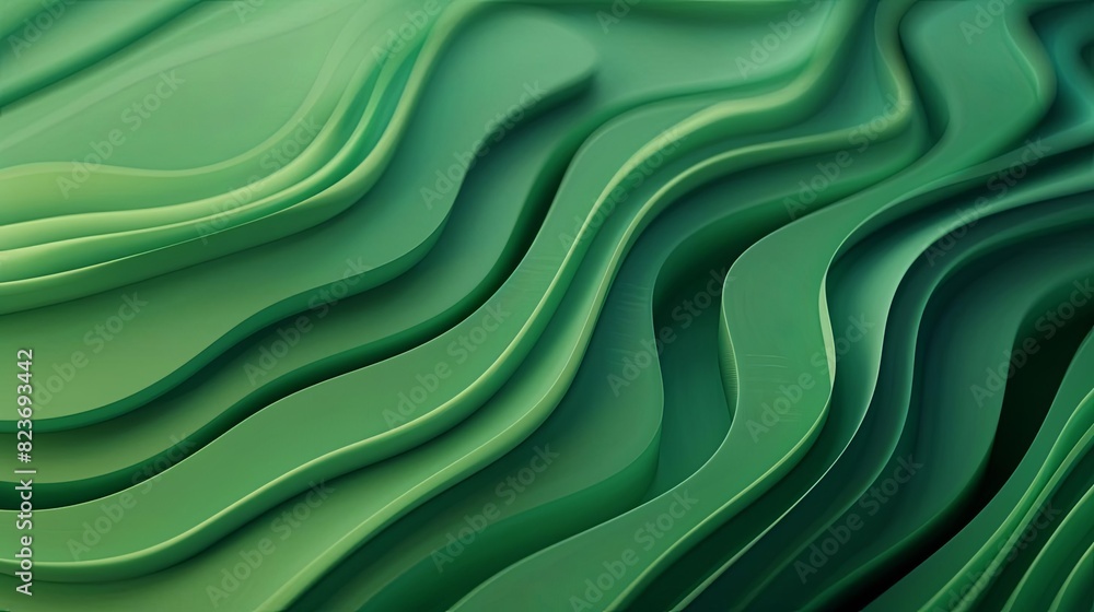 Poster vibrant green gradient with textured abstract patterns modern background design digital illustration
