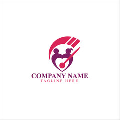 Naklejka premium Vector drawn Fashion logo on a black background 