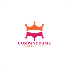 Fashion dress logo for fashion shop and business vector design
