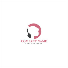 Beauty fashion logo design
