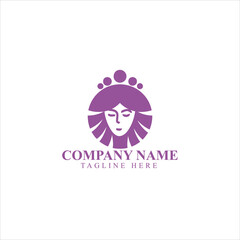 Nature beauty logo design with unique style Premium Vector
