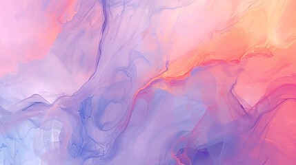 Abstract swirling hues of pink and blue digital art background