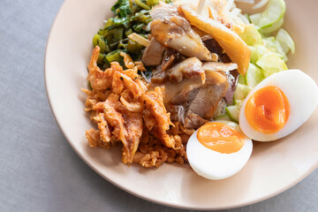 Tao Gua is a local food in Hat Yai, Thailand. It is a popular dish that originates from the Chinese community in the area.