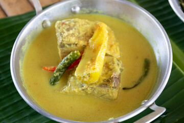 Nasi Iye Kapong; a taste of Pattani's local cuisine in southern of Thailand. This dish is deeply rooted in the Malay culture prevalent in the region.