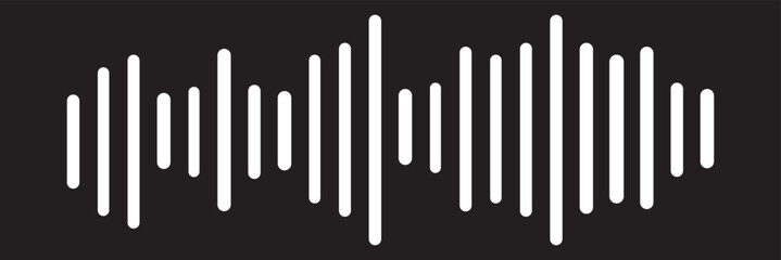 Audio spectrum design vector illustration.