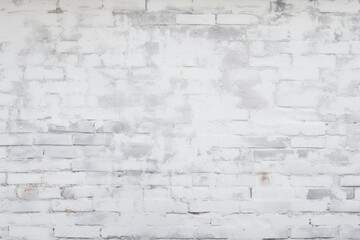 White Brick Wall Texture for Background and Design
