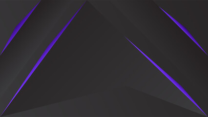 ABSTRACT DARK BACKGROUND WITH GEOMETRIC SHAPES PURPLE GRADIENT COLOR DESIGN VECTOR TEMPLATE GOOD FOR MODERN WEBSITE, WALLPAPER, COVER DESIGN, LANDING PAGE