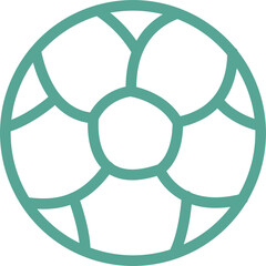 ball icon outline 