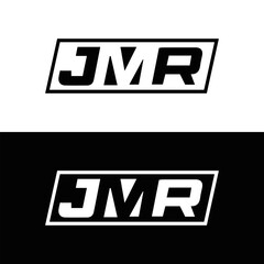JMR logo. J M R design. White JMR letter. JMR, J M R letter logo design. J M R letter logo design in FIVE, FOUR, THREE, style. letter logo set in one artboard. J M R letter logo vector design.
