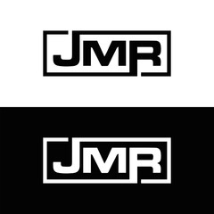 JMR logo. J M R design. White JMR letter. JMR, J M R letter logo design. J M R letter logo design in FIVE, FOUR, THREE, style. letter logo set in one artboard. J M R letter logo vector design.