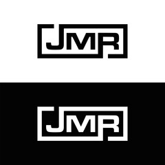 JMR logo. J M R design. White JMR letter. JMR, J M R letter logo design. J M R letter logo design in FIVE, FOUR, THREE, style. letter logo set in one artboard. J M R letter logo vector design.