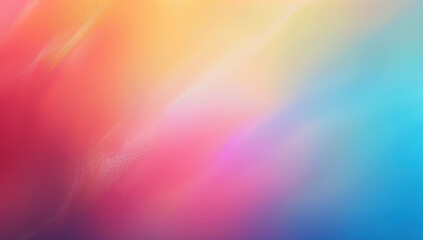 Gradient background with red, yellow and blue hues. Smooth blend of colors creates dynamic and bright design. Perfect for web wallpapers, print and presentations