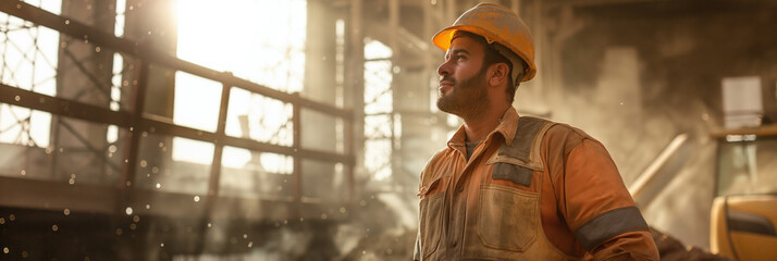 Photo of a construction worker