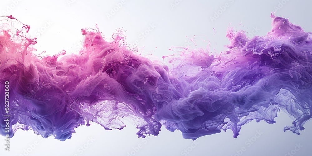 Poster abstract liquid waves blend with vibrant colors, forming intricate patterns in a dynamic fractal exp