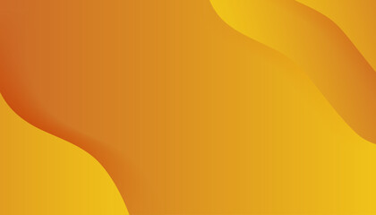 Liquid color background design. Orange elements with fluid gradient. Used to decorate advertisements, publications, Eps10 vector