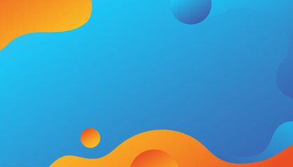 Abstract blue wave background. Fluid shapes composition. Vector abstract modern graphic design for template, Eps10 vector
