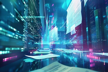 Digital Transformation of Contracts into Futuristic Cyber Landscape - Digital Information Technology Background for Business and Legal Innovations