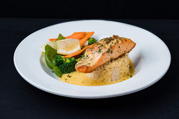 Pan Seared Atlantic Salmon