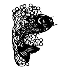 fish in the form of a fish