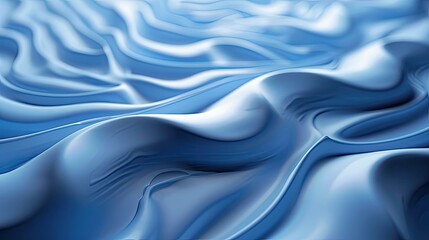 Obraz premium Blue abstract background. liquid ripple flow like water. copy space for text