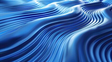 Blue abstract background. liquid ripple flow like water. copy space for text