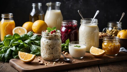 Culinary Probiotic Delights: Yogurt, Kombucha, and Sauerkraut for Wellness