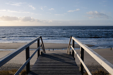 Obraz premium Strandaufgang Sylt