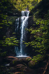 A beautiful waterfall in Azerbaijan