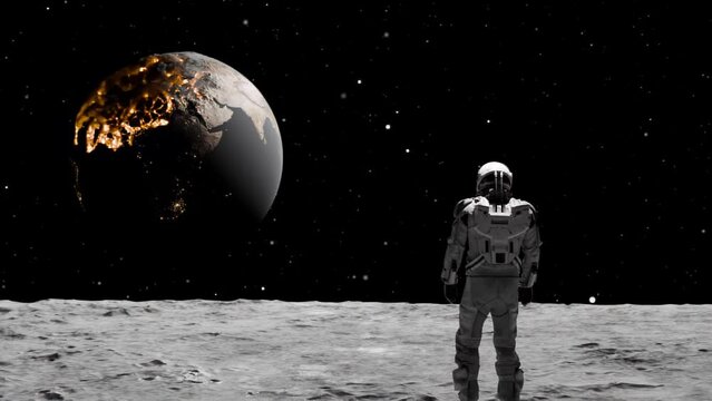 The Earth Implodes in the Space