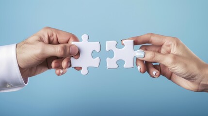 Connecting Jigsaw Puzzle Pieces