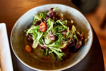 Fresh Spring Greens Salad