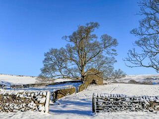 Winter walk in Yorkshire Dales