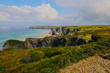 North Cornwall coastal view