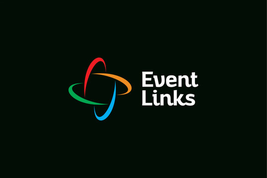 science logo Colorful event links logo design and business name ideas 