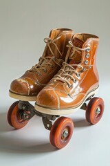Retro rolling skates 