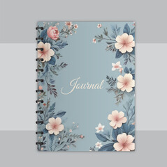 premium vector notebook cover design with free EPS mock-up book cover planner cover journal cover minimal cover design.Trendy covers set. Cool abstract and floral design.