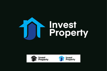 Property logo design Invest real estate logo design and business name ideas 
